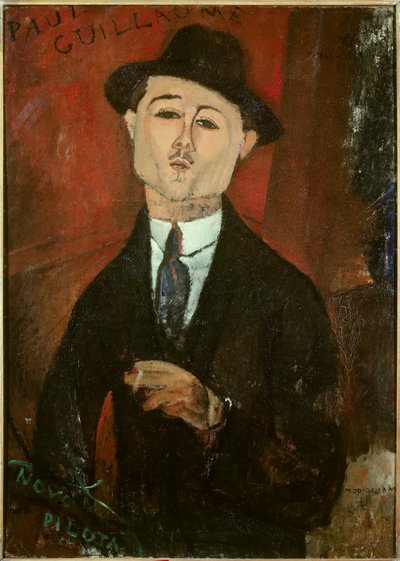 Paul Guillaumen muotokuva tekijältä Amedeo Modigliani