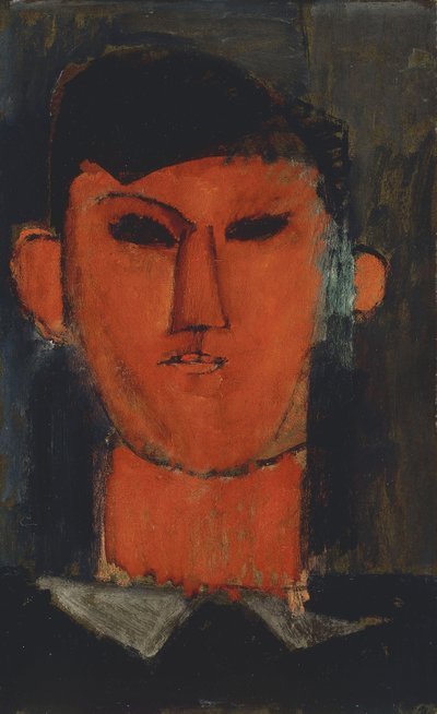 Picasson muotokuva; Picasson muotokuva, 1915 tekijältä Amedeo Modigliani