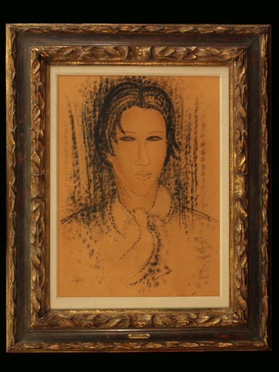 Soutinen muotokuva tekijältä Amedeo Modigliani