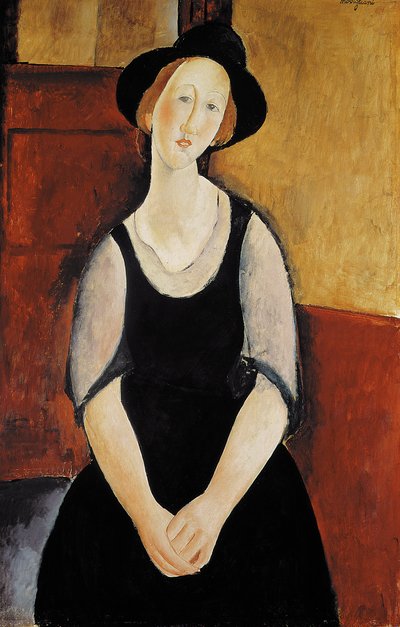 Thora Klinckowstromin muotokuva tekijältä Amedeo Modigliani