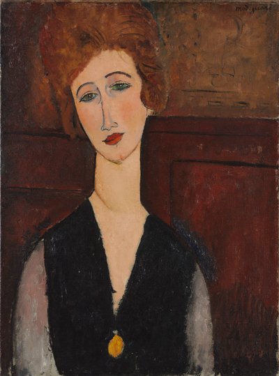Naisen muotokuva tekijältä Amedeo Modigliani