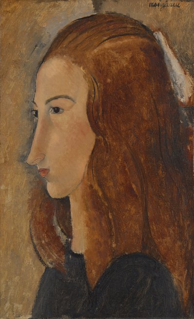 Nuoren naisen muotokuva tekijältä Amedeo Modigliani