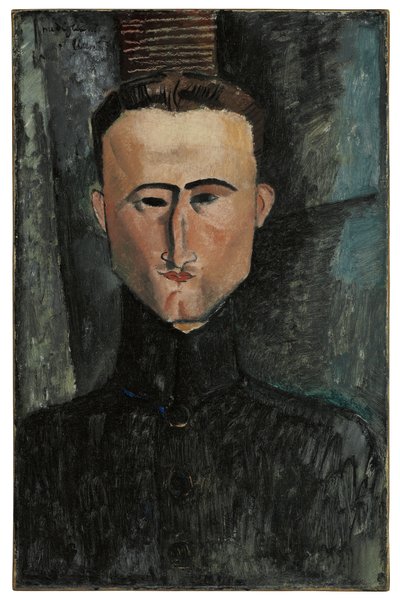 Taidemaalari Rouveyren muotokuva tekijältä Amedeo Modigliani