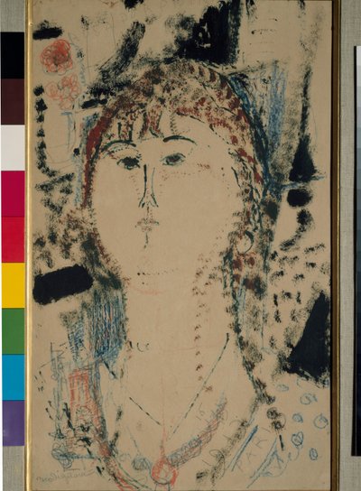 Amedeo Modiglianin maalaus Rosa Porprina tekijältä Amedeo Modigliani
