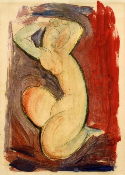 Rote Karyatide tekijältä Amedeo Modigliani