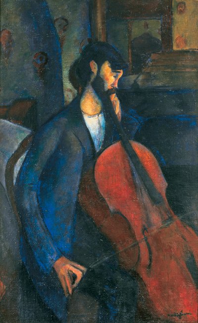 Sellisti, 1909 tekijältä Amedeo Modigliani