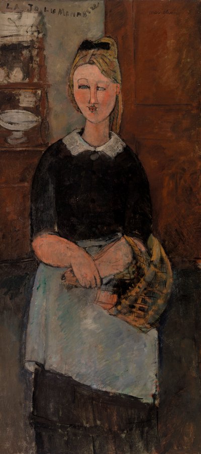 Kaunis kotirouva (La Jolie ménagère) tekijältä Amedeo Modigliani