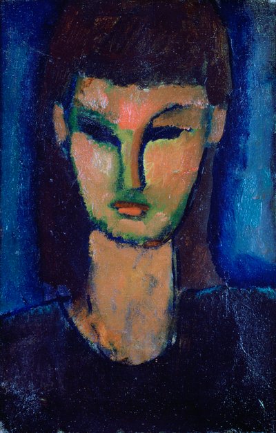Nuori nainen, 1910 tekijältä Amedeo Modigliani