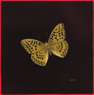 Hopealla pesty fritilliperhonen, 2000 tekijältä Amelia Kleiser
