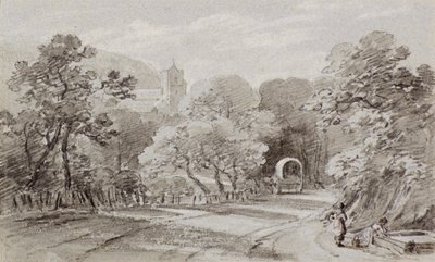 A Country Road, Hastings, n. 1803 (liitu) tekijältä Amelia Long