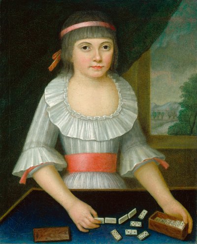 Domino tyttö tekijältä American 18th Century