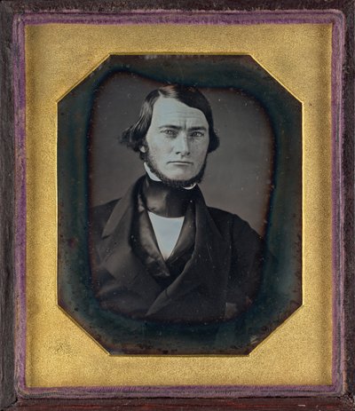 Miehen muotokuva tekijältä American 19th Century