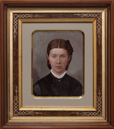 Naisen muotokuva tekijältä American 19th Century