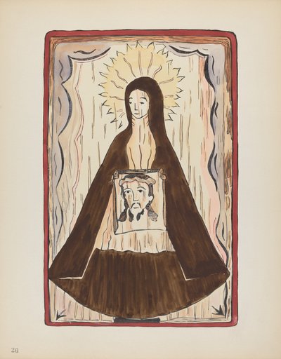 Levy 20: Saint Veronica: Portfoliosta "Uuden Meksikon espanjalaiset siirtomaamallit" tekijältä American 20th Century