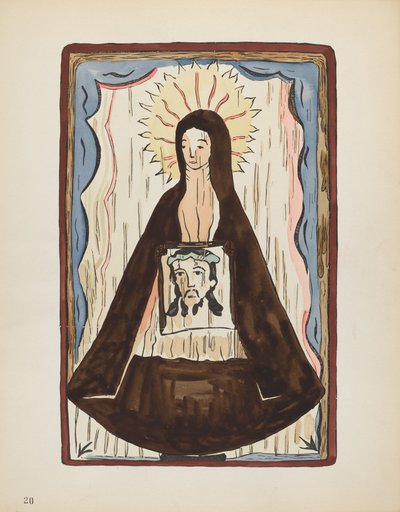 Levy 20: Saint Veronica: Portfoliosta "Uuden Meksikon espanjalaiset siirtomaamallit" tekijältä American 20th Century