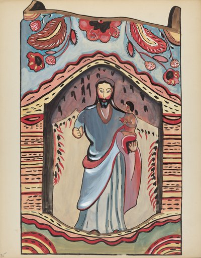Levy 35: Saint Joseph puisessa markkinarakossa: Portfoliosta "Uuden Meksikon espanjalaiset siirtomaamallit" tekijältä American 20th Century