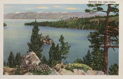 Kalifornia: Emerald Bay, Lake Tahoe (kuva) tekijältä American Photographer (after)