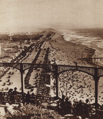 Kalifornia: San Francisco Ocean Beach (m/w kuva) tekijältä American Photographer (after)