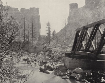 Castle Gate, Utah (m/w kuva) tekijältä American Photographer (after)