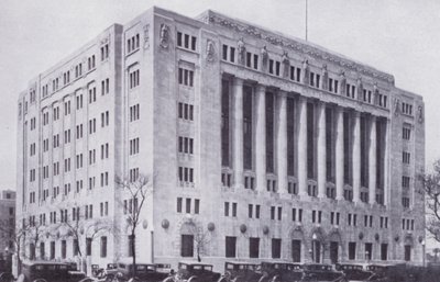 Chicago: Cook County Criminal Courthouse (m/w kuva) tekijältä American Photographer (after)