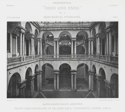 Court-Yardin portaikko Palazzo Dell