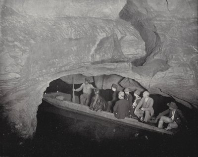 Echo River, Mammoth Cave, Kentucky (m/w kuva) tekijältä American Photographer (after)