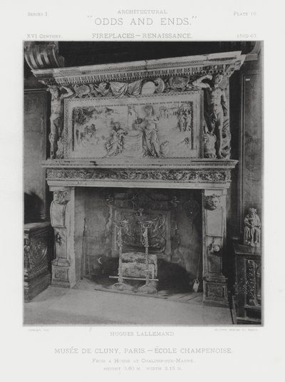 Takka: Musee De Cluny, Pariisi, Ecole Champenoise (m/w kuva) tekijältä American Photographer (after)
