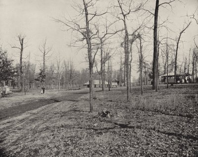 Guilford Court House, Pohjois-Carolina (s/w valokuva) tekijältä American Photographer (after)