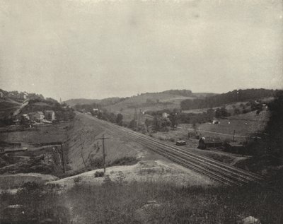 Natural Gas Wells, Grapeville, Pennsylvania (m/w kuva) tekijältä American Photographer (after)