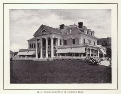 Newport, Rhode Island: Beach Mound, Benjamin Thaw