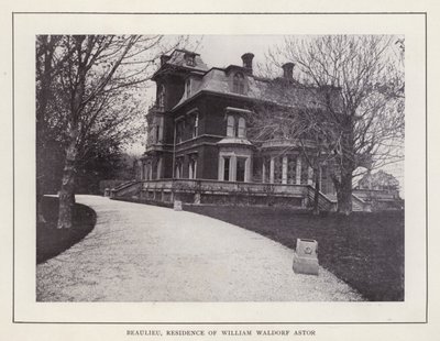 Newport, Rhode Island: Beaulieu, William Waldorf Astorin asuinpaikka (m/v kuva) tekijältä American Photographer (after)