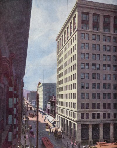 Oregon: Washington Street, Portland (kuva) tekijältä American Photographer (after)