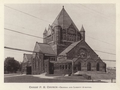 Pittsburgh: Christ P E Church, Central and Liberty Avenues (m/w kuva) tekijältä American Photographer (after)