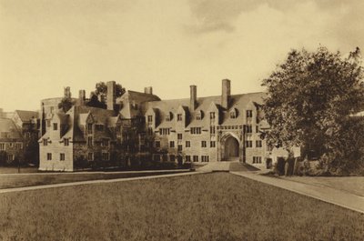 Princetonin yliopisto: Lockhart Hall (m/v kuva) tekijältä American Photographer (after)