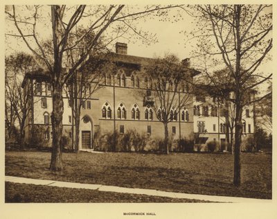Universitat de Princeton: McCormick Hall (foto b/n) finlandès tekijältä American Photographer (after)