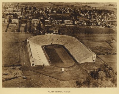 Princetonin yliopisto: Palmer Memorial Stadium (m/w kuva) tekijältä American Photographer (after)