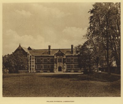 Princetonin yliopisto: Palmer Physical Laboratory (m/w kuva) tekijältä American Photographer (after)