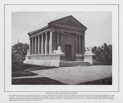 San Francisco: Stanford Tomb, Stanfordin yliopisto (m/v kuva) tekijältä American Photographer (after)