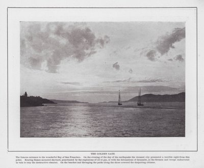 San Francisco: Golden Gate (s/w-kuva) tekijältä American Photographer (after)