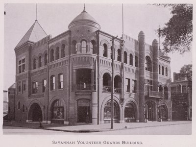 Savannah Volunteer Guards Building (m/w kuva) tekijältä American Photographer (after)