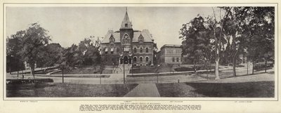 Springfield, Massachusetts: The City Library Group of Buildings (m/w kuva) tekijältä American Photographer (after)