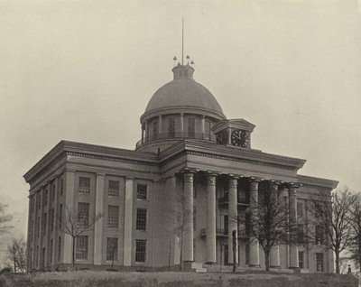 State Capitol Building, Montgomery, Alabama (m/w kuva) tekijältä American Photographer (after)