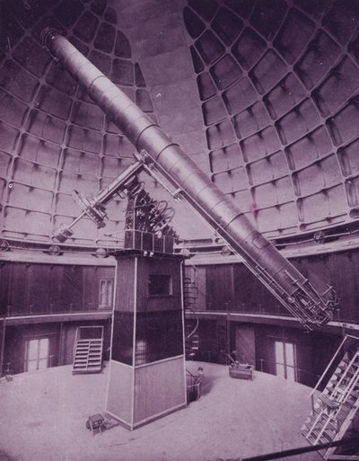 Suuri teleskooppi, Lick Observatory (m/w kuva) tekijältä American Photographer (after)