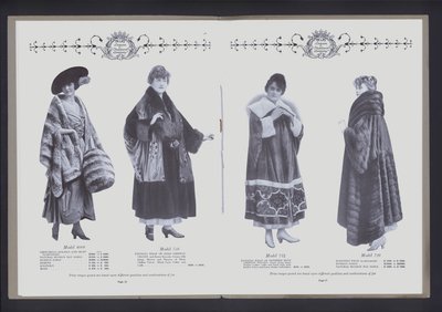 Kahden sivun levitys Theatre of Fur Fashionista (m/w kuva) tekijältä American Photographer (after)