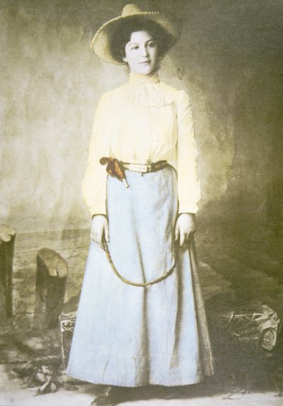 Anna Webb Kansasista, n. 1880 (m/w kuva) tekijältä American Photographer