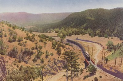 Apache Canyon, Las Vegasin ja Lamyn välillä, New Mexico (värillinen kuva). tekijältä American Photographer