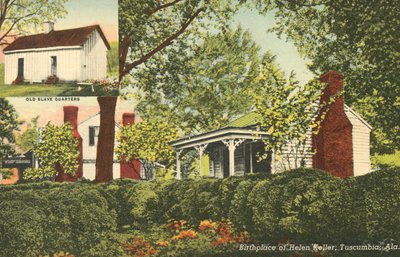 Syntymäpaikka, Helen Keller, Tuscumbia, Ala, Yhdysvallat (värikuva) tekijältä American Photographer
