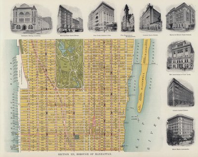 Borough of Manhattan (s/w-kuva) tekijältä American Photographer