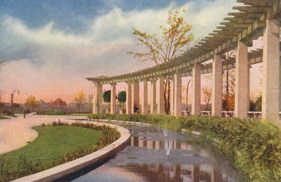 Chicago: Pergola Douglas Parkissa (värikuva). tekijältä American Photographer