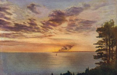 Chicago: Michigan-järven auringonlasku (värikuva) tekijältä American Photographer